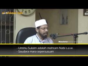 Maulana Asri: Boleh Tabaruk Dengan Nabi Tapi Hati-hati Dengan Orang Lain