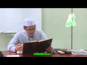 Perkara yang membatalkan puasa (1) -TG. Dr. Abd Basit Abd Rahman