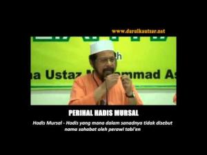 Maulana Asri Yusoff - Perihal Hadis Mursal Imam Malik