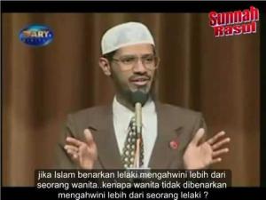 05/15 (SFTI) Kenapa Wanita TIDAK DIBENARKAN Bersuami RAMAI - Dr Zakir Naik (subtitle BM)